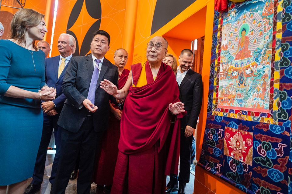 dalai lama nieuwe kerk amsterdam