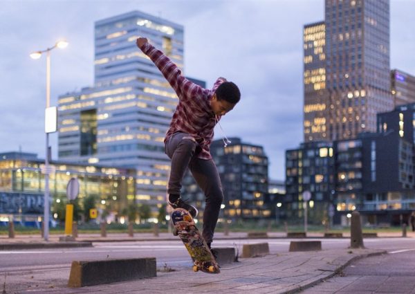 Grootste skatepark van Nederland op Zeeburgereiland