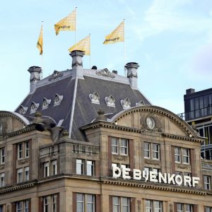 De Bijenkorf is het meest luxe warenhuis van Amsterdam