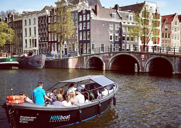 Small Boat Tour – Departure Leidseplein