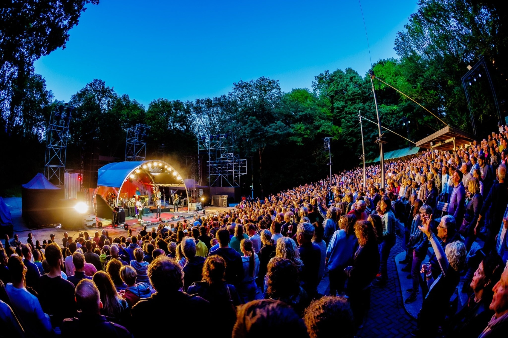 Disfrute de conciertos al aire libre en Live at Amsterdamse Bos